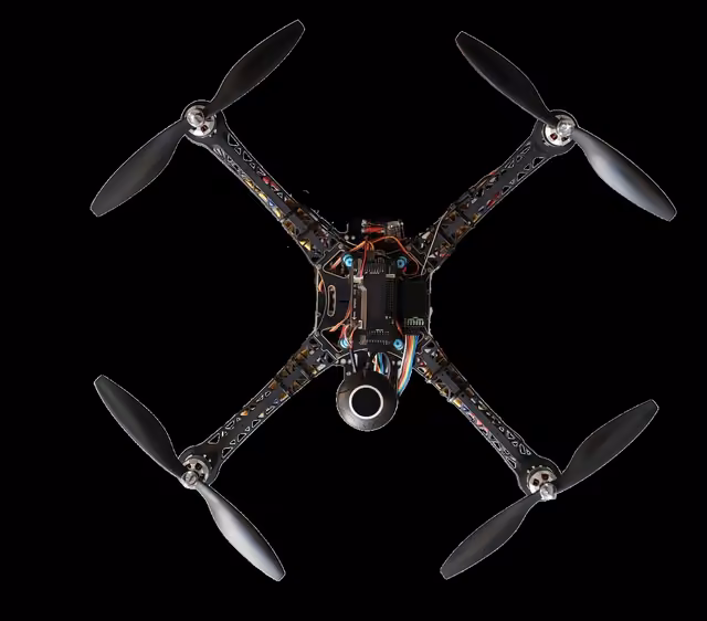 Drone Eğitim Kiti'nin üstten görünümü